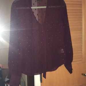 Medium plum shirt